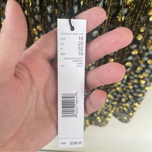 Elie Tahari Nicolette A-line Skirt Size 16 (NWT) - Picture 12 of 14